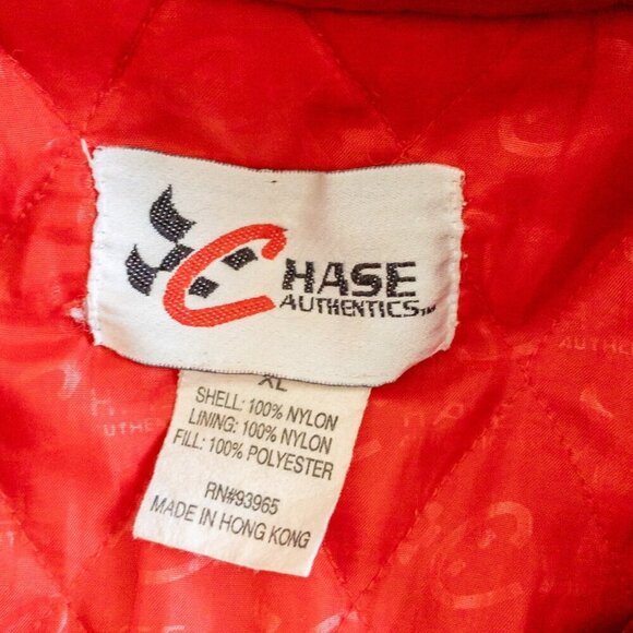 JEFF GORDON VINTAGE CHASE AUTHENTIC 1998 NASCAR WINSTON CUP CHAMP BOMBER SIZE XL - Picture 3 of 8